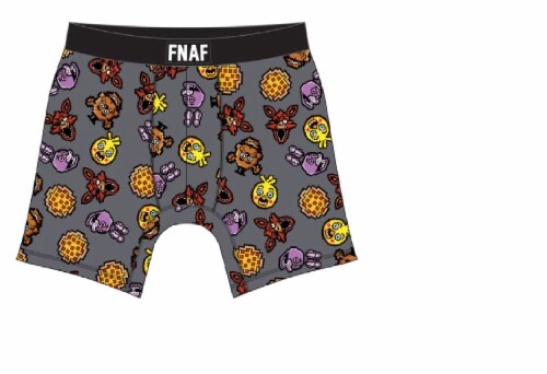 Bioworld Merchandising Men's FNAF Boxer Briefs Perspective: front