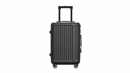 Travelhouse London 20 Inch Spinner Trolley - Black Perspective: front