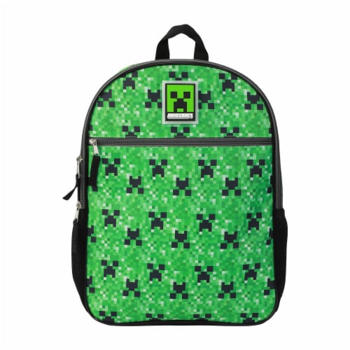Bioworld Minecraft Light Up Backpack Perspective: front