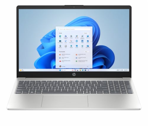 Hewlett Packard 15.6 inch Laptop PC Perspective: front