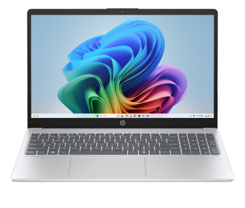 Hewlett Packard OmniBook 3 15.6 inch Laptop Next Gen AI PC Perspective: front