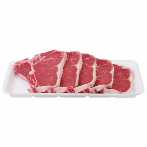 Thin T-Bone Steak Perspective: front