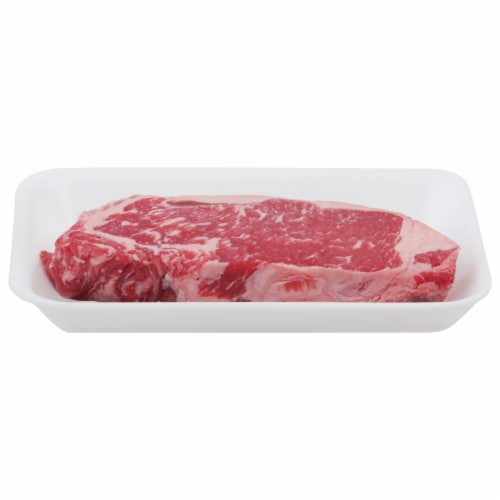 Angus NY Strip Steak Perspective: front