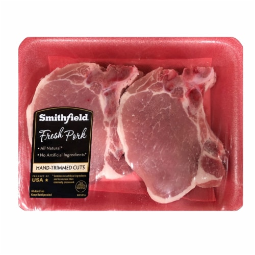 Smithfield Bone In Center Cut Pork Perspective: front