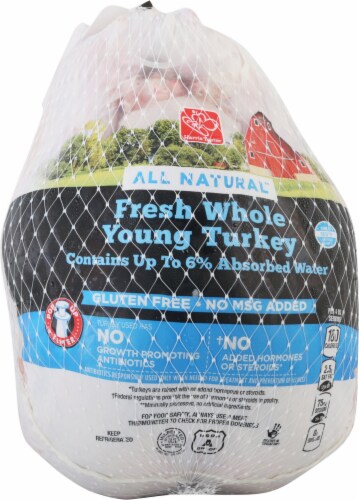 Harris Teeter Fresh Hen Turkey Perspective: front