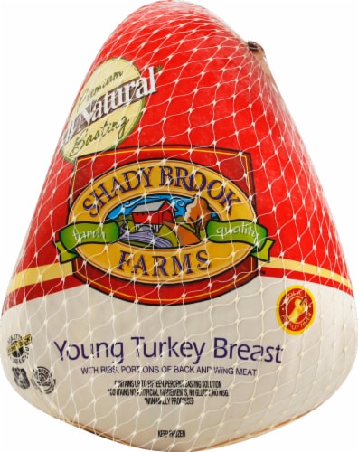 Shady Brook Farms Frozen Young Turkey Breast Perspective: front