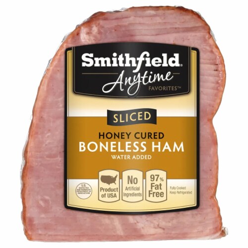Smithfield® Sliced Honey Cured Boneless Ham, 1 lb Kroger