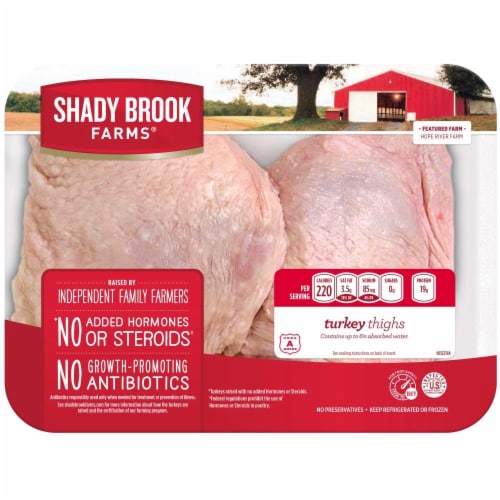 Shady Brook Farms Turkey Thighs Perspective: front
