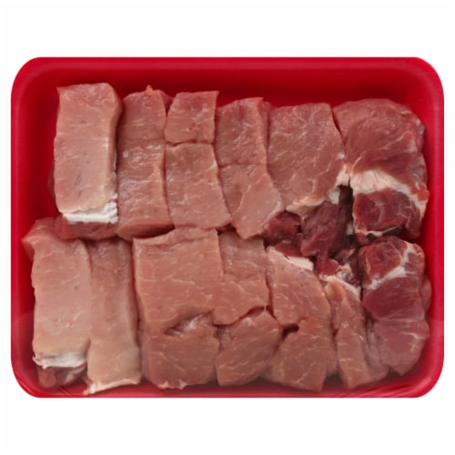 Harris Teeter Boneless Country Style Loin Rib Pork Chops Perspective: front
