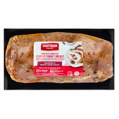 Shady Brook Farms® Cranberry and Smoked Gouda Stuffed Turkey Breast Perspective: front