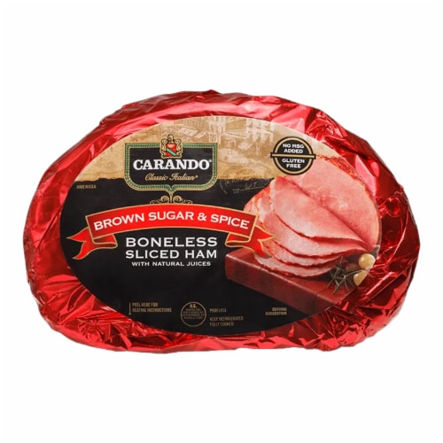 Carando® Brown Sugar & Spice Boneless Sliced Half Ham