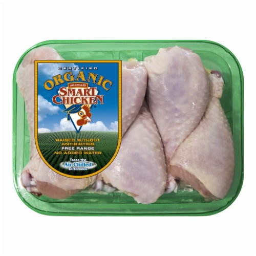 Smart Chicken Organic Fresh Chicken Drumsticks Perspective: front