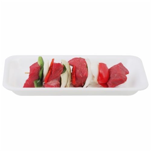 Sirloin Kabob with Veggies Perspective: front