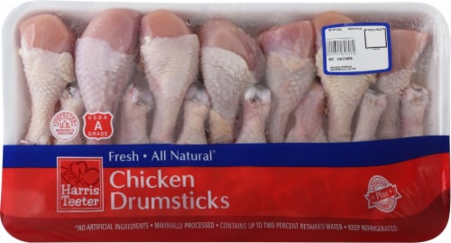 Harris Teeter Chicken Drumsticks Value Pack Perspective: front