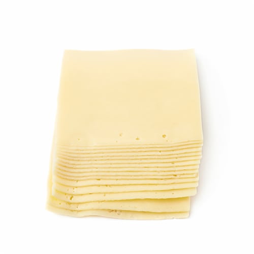 Harris Teeter Fresh Foods Market White American Cheese Fresh Sliced Deli Cheese Perspective: front