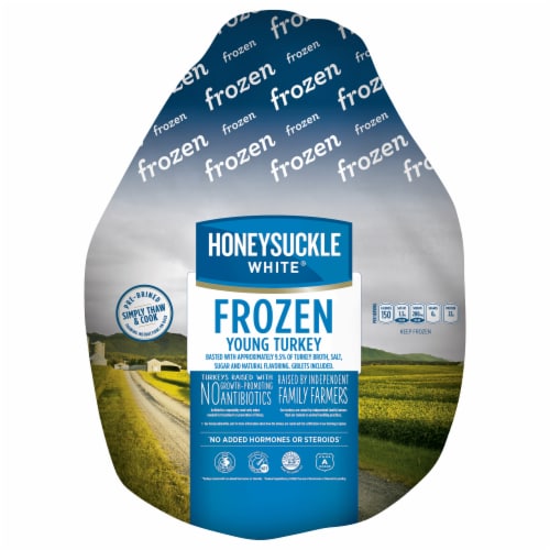 Honeysuckle Frozen Young Turkey Perspective: front