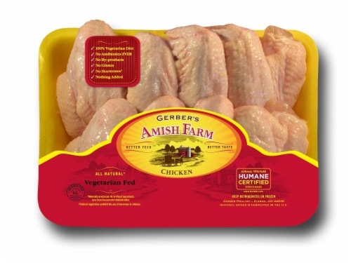Gerber's Amish Farm Fresh Chicken Wings Perspective: front