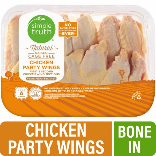 Simple Truth™ Natural Cage Free Chicken Party Wings, 1 lb - Kroger