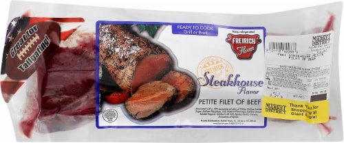 Beef Chuck Boneless Steakhouse Filet Perspective: front