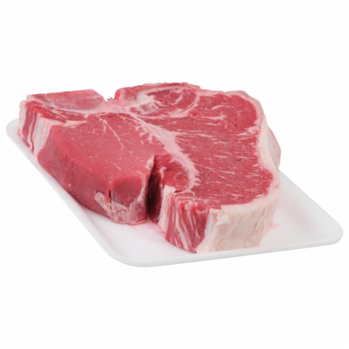 Harris Teeter Rancher Beef Porterhouse Steak Perspective: front