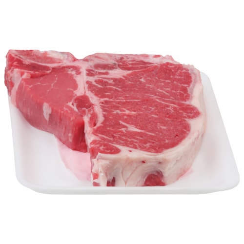 Beef Loin T Bone Steak Perspective: front