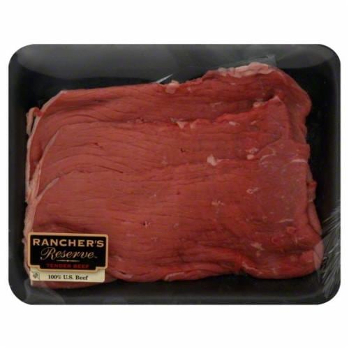 Boneless Bottom Round Steak (3 per Pack) Perspective: front