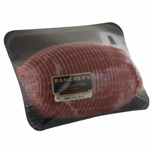 Tenderized Beef Bottom Round Steak (Single) Perspective: front