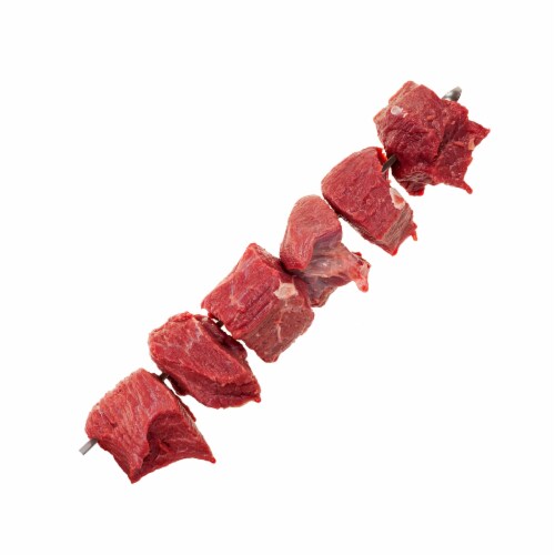 Black Pepper Beef on a Stick Perspective: front