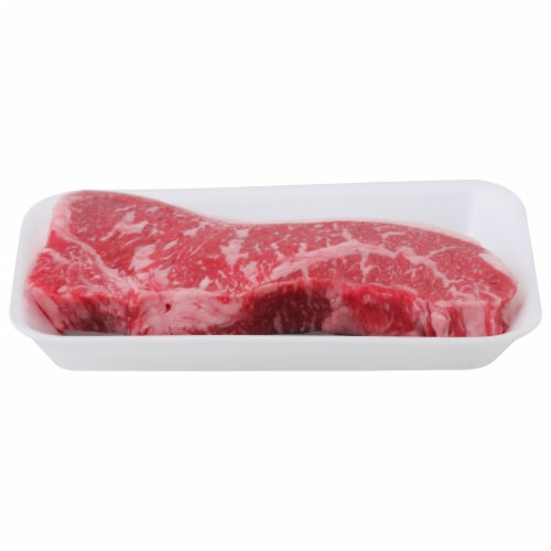 American Wagyu Gold Beef Strip Steak Perspective: front