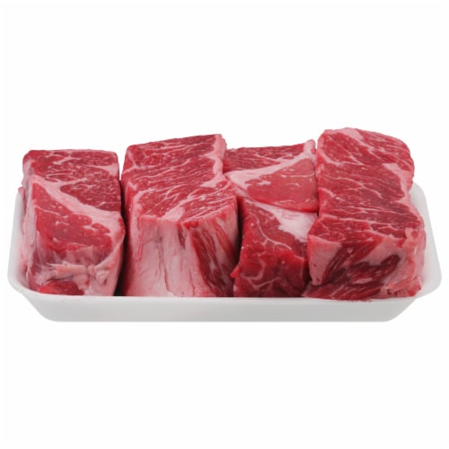 Beef Choice Boneless Short Ribs (4 per Pack) Perspective: front