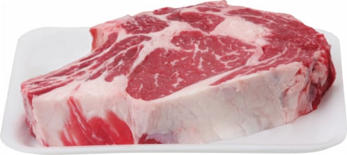 Beef Choice Bone-In Ribeye Steak (1 Steak) Perspective: front