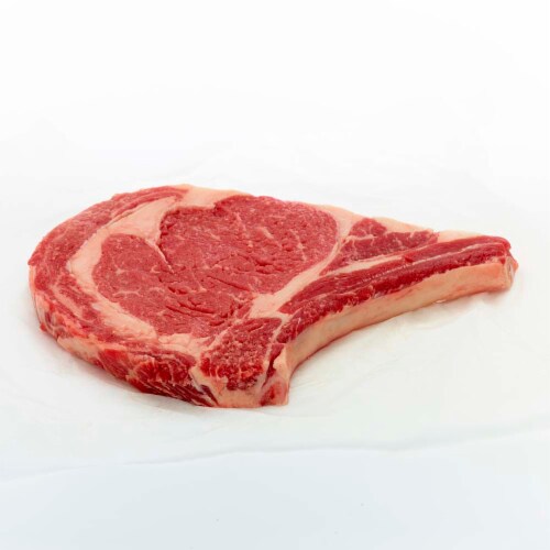 Beef Choice Bone-In Ribeye Steak Perspective: front