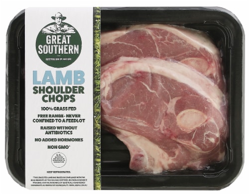 Great Southern Lamb Shoulder Chops Perspective: front