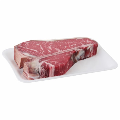 Beef Tbone Steak Perspective: front