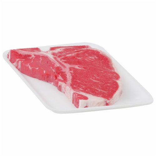 Thin Cut T-Bone Steak Perspective: front