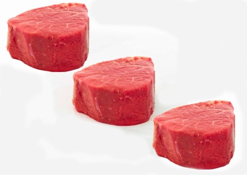 Beef Choice Tenderloin Steaks Value Pack (About 6 Steaks per Pack) Perspective: front