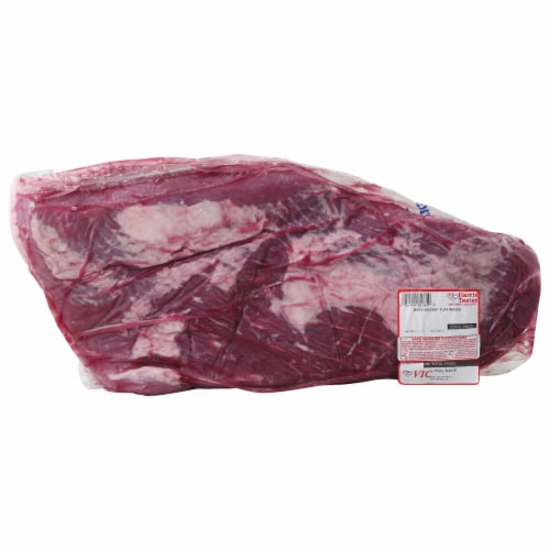 Flat Whole Beef Brisket Perspective: front