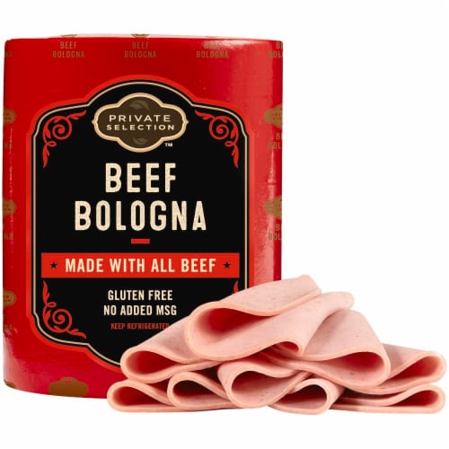 Private Selection™ Beef Bologna Fresh Sliced Deli Meat Perspective: front