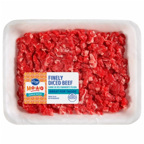 National Beef Taco Meat Beef Perspective: front