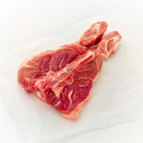 Bone-In Pork Shoulder Country Ribs Perspective: front