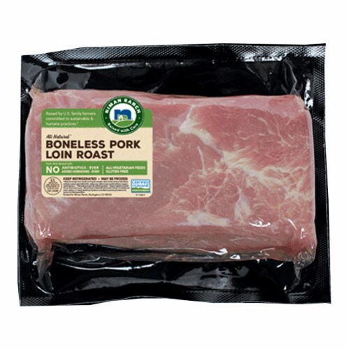 Niman Ranch Boneless Pork Loin Roast Perspective: front