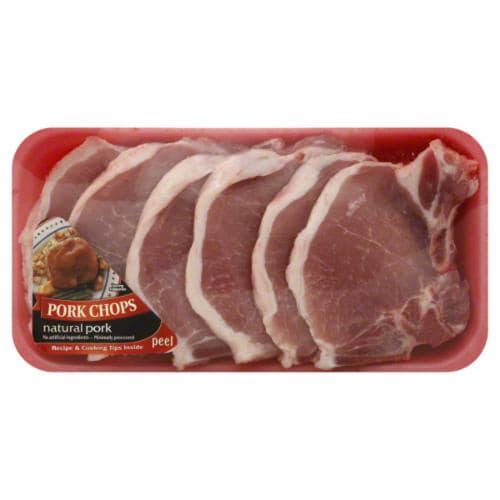 Bone-In Pork Loin Chops Perspective: front