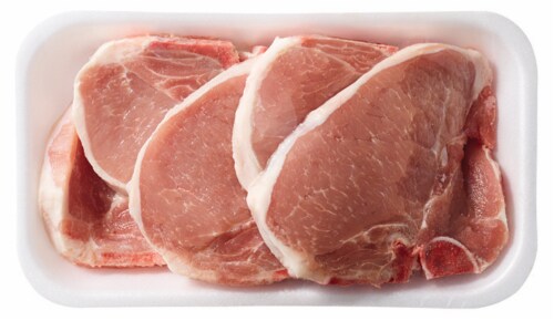Niman Ranch Bone In Center Cut Pork Chops Perspective: front