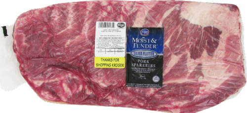 Pork Spare Ribs Perspective: front