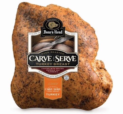 Boar’s Head Carve and Serve Oven Roasted Turkey Fresh Sliced Deli Meat