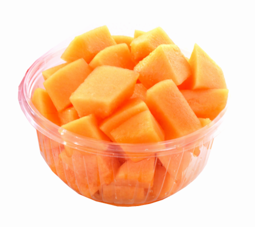 Cut Cantaloupe Bowl Perspective: front