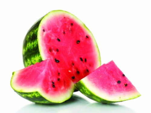Watermelon Seeded Half Perspective: front