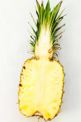 Pineapple - Halves Perspective: front