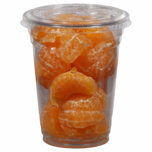 In-Store Cut Small Mango Cubes Cup Perspective: front