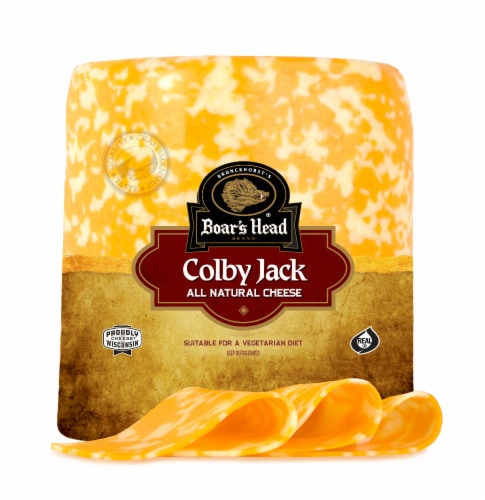 Boar’s Head® Colby Jack Cheese Fresh Sliced Deli Cheese